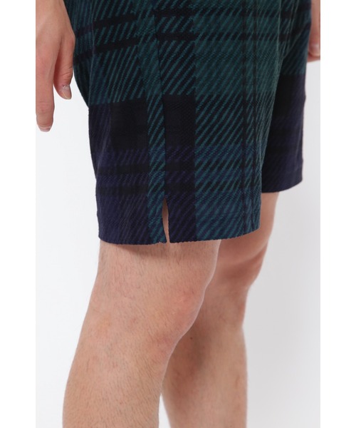 PEARLY GATES（パーリーゲイツ）の「【PEARLY GATES】チェック柄ジャガード ショートパンツ ＜ホワイトチェック／ブラックウォッチ＞（その他パンツ・メンズ・グリーン系その他2/ホワイト系その他・MEDIUM/LARGE/X-LARGE）」の12枚目の写真