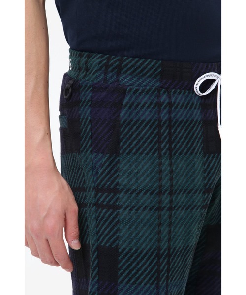 PEARLY GATES（パーリーゲイツ）の「【PEARLY GATES】チェック柄ジャガード ショートパンツ ＜ホワイトチェック／ブラックウォッチ＞（その他パンツ・メンズ・グリーン系その他2/ホワイト系その他・MEDIUM/LARGE/X-LARGE）」の13枚目の写真