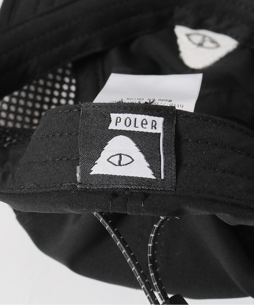 POLeR(ポーラー)の「POLeR/ポーラー KIDS 2WAY DRAWCD DRY SURF CAP キャップ ジェットキャップ ワンポイント ロゴ(キャップ・キッズ・ブラック/ベージュ・FREE)」の13枚目の写真