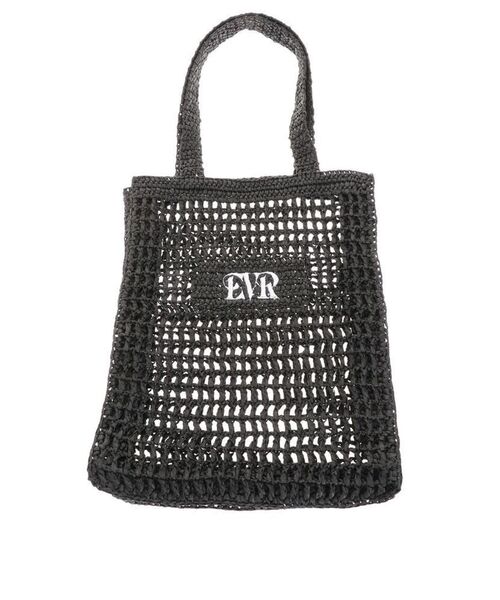 EVRIS（エヴリス）の「ペーパートートBAG（トートバッグ・レディース・ブラック/ベージュ・FREE）」の15枚目の写真