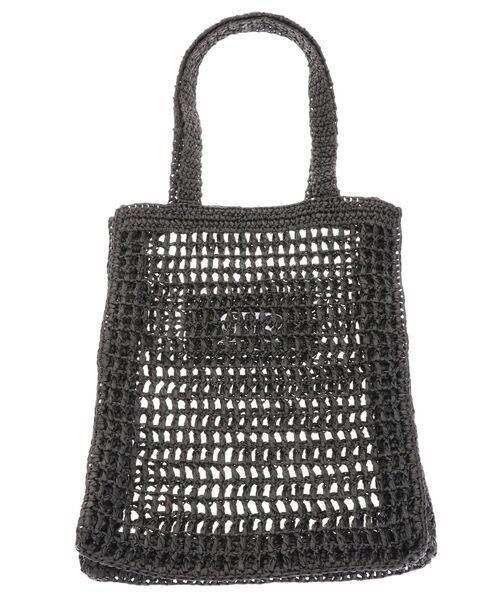 EVRIS（エヴリス）の「ペーパートートBAG（トートバッグ・レディース・ブラック/ベージュ・FREE）」の17枚目の写真