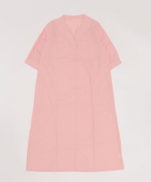 aimoha（アイモハ）の「ゆったりリネン風ワンピース (SS)（ワンピース・レディース・ピンク/イエロー/ブラック・MEDIUM/LARGE/X-LARGE）」の7枚目の写真