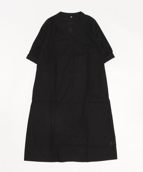 aimoha（アイモハ）の「ゆったりリネン風ワンピース (SS)（ワンピース・レディース・ピンク/イエロー/ブラック・MEDIUM/LARGE/X-LARGE）」の5枚目の写真