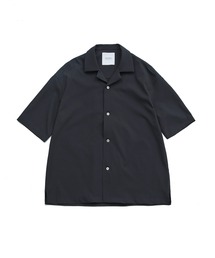 STUDIOUS | 【WEB限定】WORSTEX OPEN COLLAR SHIRT S/S /リラックスフィット オープンカラーカラーシャツ(シャツ/ブラウス)