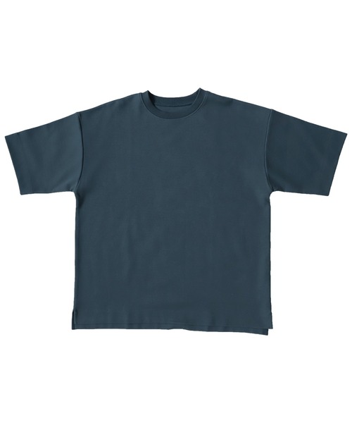 antiqua(アンティカ)の「綿混サカリバ生地シャツ(Tシャツ/カットソー・レディース・ホワイト/ネイビー/ブラック・FREE)」の16枚目の写真