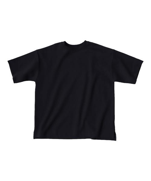 antiqua(アンティカ)の「綿混サカリバ生地シャツ(Tシャツ/カットソー・レディース・ホワイト/ネイビー/ブラック・FREE)」の15枚目の写真