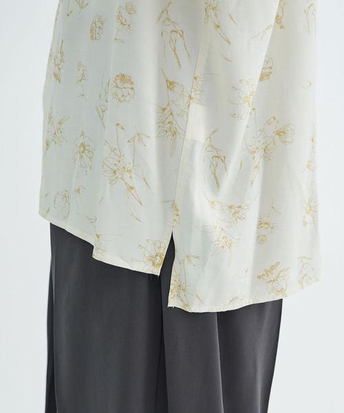 URU(ウル)の「RAYON PRINT SHORT SLEEVE SHIRTS(シャツ/ブラウス・メンズ・ネイビー/ベージュ・1/2)」の10枚目の写真