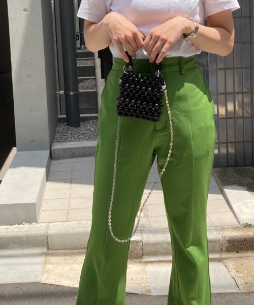 tolene(トレネ)の「2wayビーズ編みミニハンドバッグ(ハンドバッグ・レディース・オフホワイト/シルバー/ブラック・FREE)」の2枚目の写真