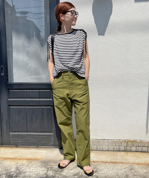 GUNG HO(ガンホー)の「【GUNG HO / ガンホー】FATIGUE TROUSER(その他パンツ・レディース・ブルー/カーキ/ブラック・MEDIUM/SMALL/LARGE)」の16枚目の写真