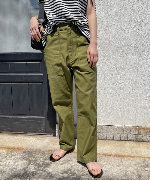 GUNG HO(ガンホー)の「【GUNG HO / ガンホー】FATIGUE TROUSER(その他パンツ・レディース・ブルー/カーキ/ブラック・MEDIUM/SMALL/LARGE)」の21枚目の写真