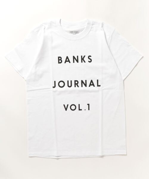 BANKS（バンクス）の「DESIGN TEE/BANKS(バンクス)半袖ロゴTシャツ（Tシャツ/カットソー・メンズ・ブラック/ホワイト/サンドベージュ・MEDIUM/LARGE/X-LARGE）」の9枚目の写真