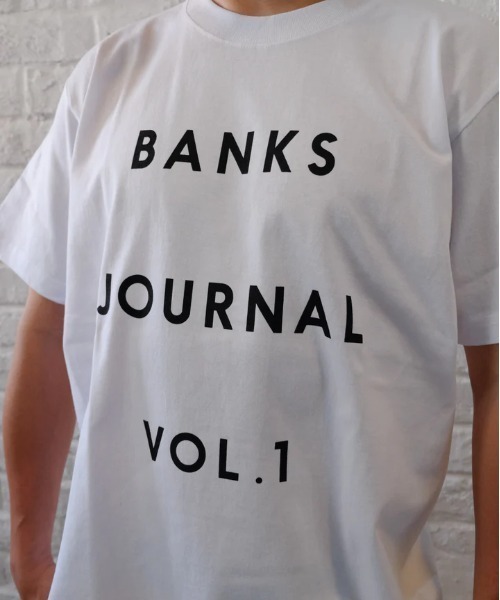 BANKS（バンクス）の「DESIGN TEE/BANKS(バンクス)半袖ロゴTシャツ（Tシャツ/カットソー・メンズ・ブラック/ホワイト/サンドベージュ・MEDIUM/LARGE/X-LARGE）」の13枚目の写真