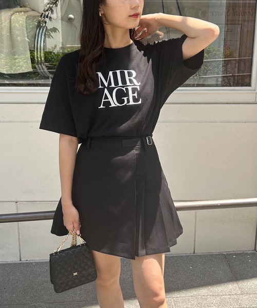 one after another NICE CLAUP(ワンアフターアナザーナイスクラップ)の「アソートBIG T(Tシャツ/カットソー・レディース・ブラック/オフホワイト/ホワイト×レッド/オートミール・FREE)」の13枚目の写真