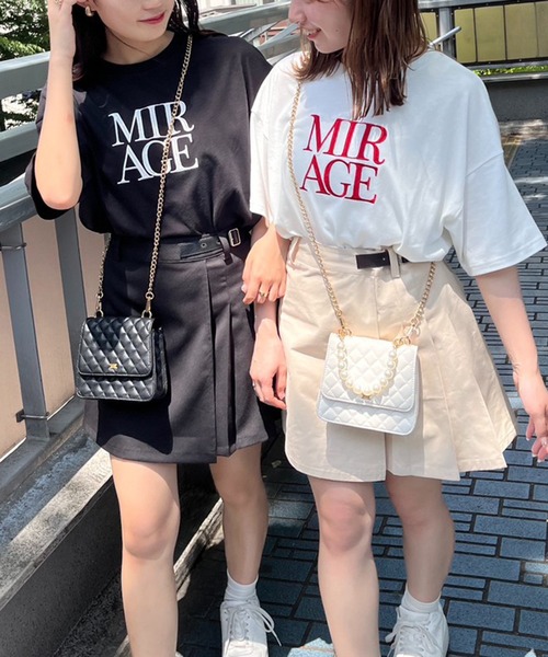 one after another NICE CLAUP(ワンアフターアナザーナイスクラップ)の「アソートBIG T(Tシャツ/カットソー・レディース・ブラック/オフホワイト/ホワイト×レッド/オートミール・FREE)」の18枚目の写真