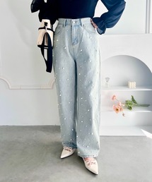 Loueme | パールデニムパンツ(デニムパンツ)