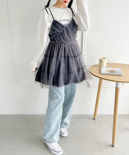 Loueme（ルエム）の「パールデニムパンツ（デニムパンツ・レディース・ライトブルー・M/S）」の16枚目の写真