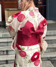 one after another NICE CLAUP | 【WEB限定商品】浴衣+帯2点セット(浴衣)