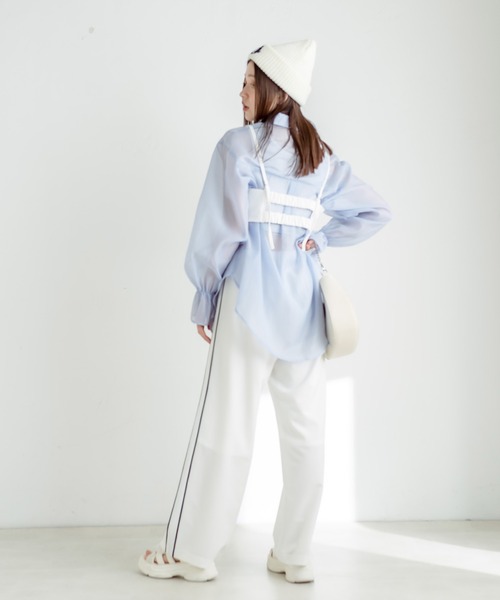 OLIVE des OLIVE(オリーブデオリーブ)の「バックストラップビスチェ 1031040410(キャミソール・レディース・ブラック/オフホワイト/チャコールグレー・FREE)」の7枚目の写真