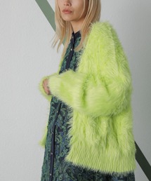 フェザーヤーンカーディガン