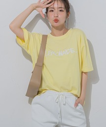 VICKY | 【夏のストリートファッション】レモネードプリントTシャツ《洗濯機で洗える》(Tシャツ/カットソー)