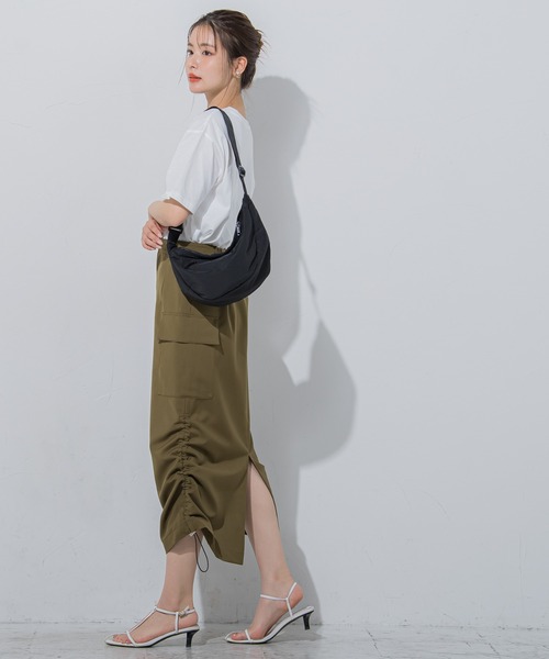 VICKY（ビッキー）の「【夏のストリートファッション】レモネードプリントTシャツ《洗濯機で洗える》（Tシャツ/カットソー・レディース・イエロー/ホワイト/チャコールグレー・M）」の8枚目の写真