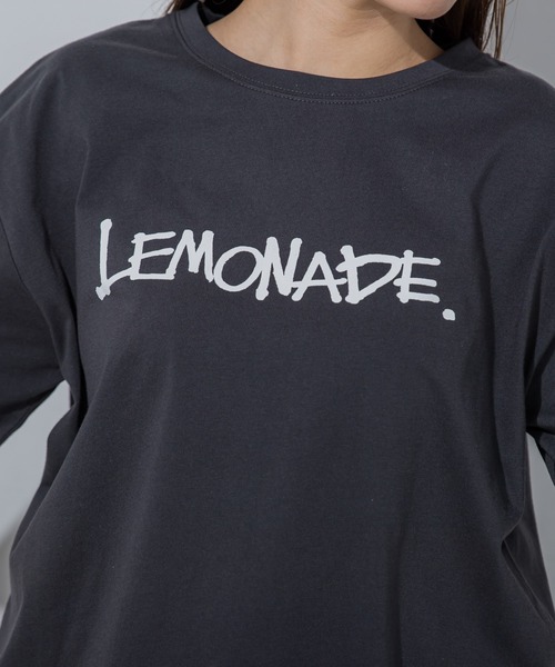 VICKY（ビッキー）の「【夏のストリートファッション】レモネードプリントTシャツ《洗濯機で洗える》（Tシャツ/カットソー・レディース・イエロー/ホワイト/チャコールグレー・M）」の15枚目の写真