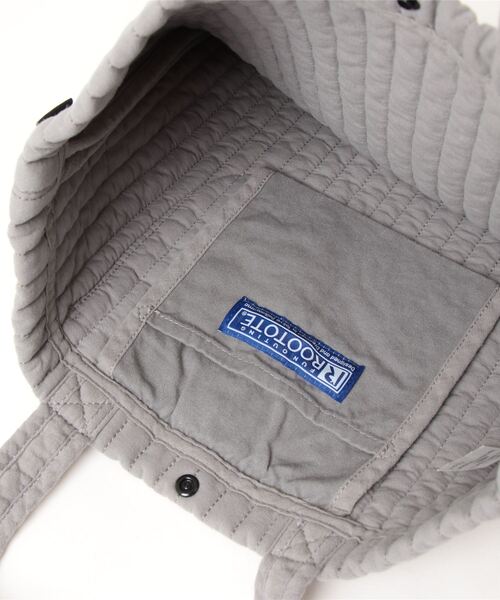 ROOTOTE(ルートート)の「ルートート/キルティング SC.A4ワイド.イブル(トートバッグ・レディース・アッシュグレー/セージグリーン/パープル/スミクロ/桜/サンドベージュ・FREE)」の17枚目の写真