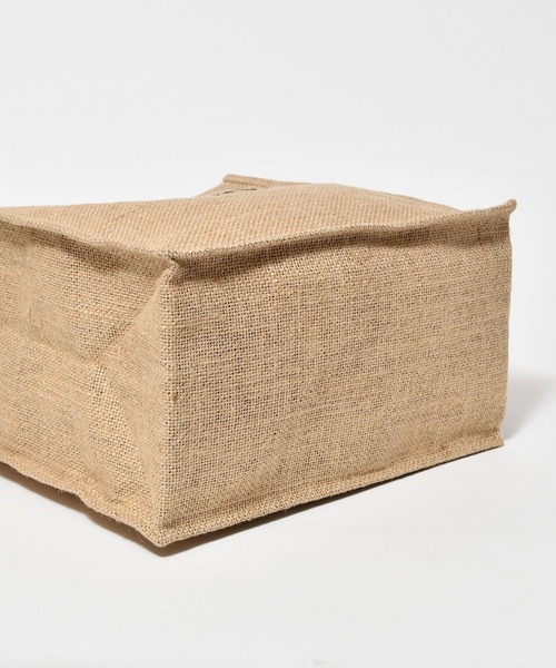 Le Jardin（ルジャルダン）の「Merci ジュート トート バッグ（かごバッグ・レディース・ナチュラル・FREE）」の4枚目の写真