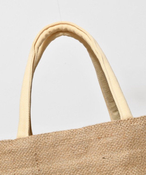 Le Jardin（ルジャルダン）の「Merci ジュート トート バッグ（かごバッグ・レディース・ナチュラル・FREE）」の5枚目の写真