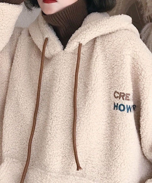 セール】ボアプルオーバーパーカー（パーカー）｜Sibra（シブラ）の