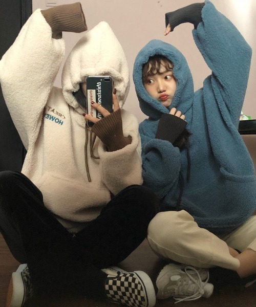 セール】ボアプルオーバーパーカー（パーカー）｜Sibra（シブラ）の