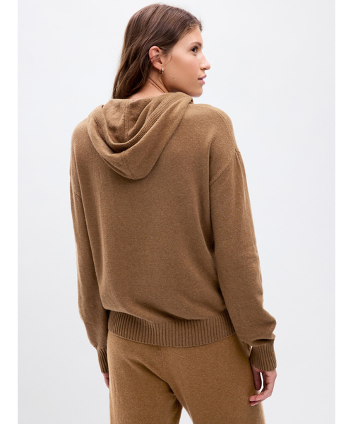 GAP（ギャップ）の「CashSoft カシミヤタッチ パーカー（ニット