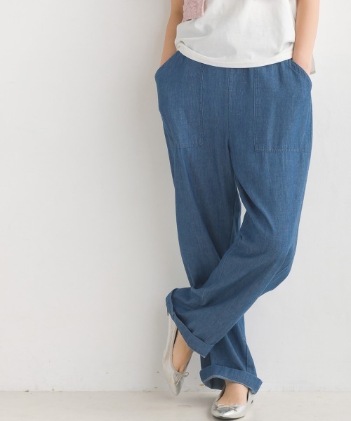 シャンブレーイージーパンツ（その他パンツ）｜OMNES（オムネス