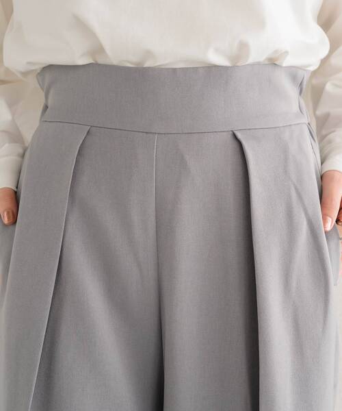 RETRO GIRL(レトロガール)の「インタックワイドPT(その他パンツ・レディース・ダークグレー/ナチュラル/ブラック/ブラウン系その他2・FREE)」の8枚目の写真