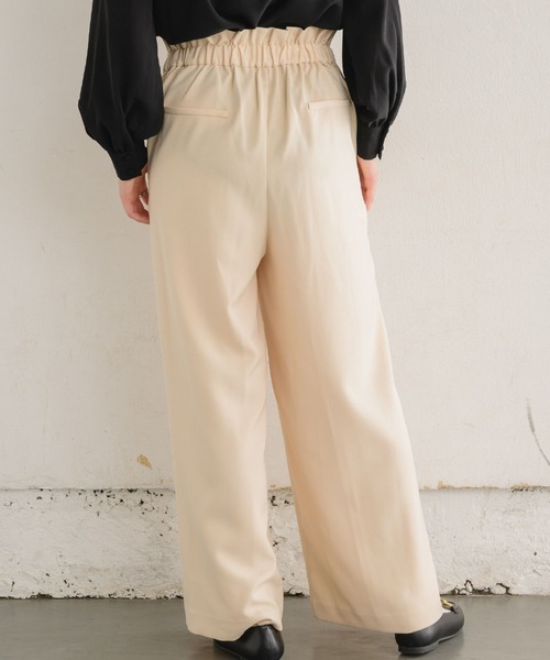 RETRO GIRL(レトロガール)の「インタックワイドPT(その他パンツ・レディース・ダークグレー/ナチュラル/ブラック/ブラウン系その他2・FREE)」の15枚目の写真