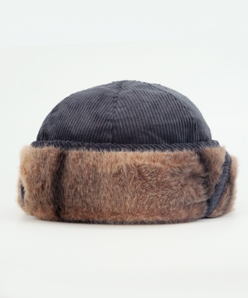 polcadot(ポルカドット)の「MINIMAL CORD FLIGHT CAP/ミニマム コーディロイ フライトキャップ(キャップ・レディース・グレー/ミント/ベージュ・FREE)」の10枚目の写真