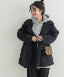 coca（coca） | 洗える！フェイクウールピーコート(ピーコート)