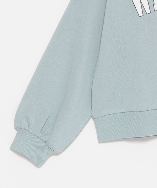 LOVETOXIC（ラブトキシック）の「【WEB・一部店舗限定】カレッジロゴスウェット（スウェット・キッズ・サックスブルー/グレー/ブラック・M/S/L）」の12枚目の写真