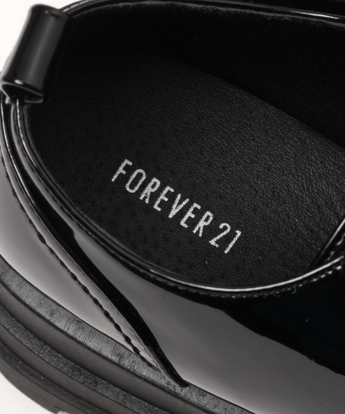 FOREVER 21（フォーエバー トゥエンティーワン）の「厚底レースアップシューズ（ドレスシューズ・レディース・ブラック・24.5cm/23.5cm/22.5cm）」の9枚目の写真