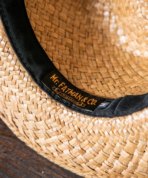 MRFATMAN(ミスターファットマン)の「J.D PISTOL(ハット・メンズ・ブラウン/ブラック・L/M)」の5枚目の写真