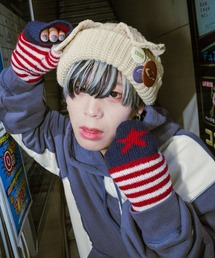 PBLIM | PAGEBOYLIM/マンマルココラボアームウォーマー(手袋)