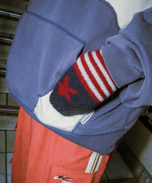 PBLIM(ページボーイリム)の「PBLIM/マンマルココラボアームウォーマー(手袋・レディース・ネイビー/クリアブルー・FREE)」の7枚目の写真