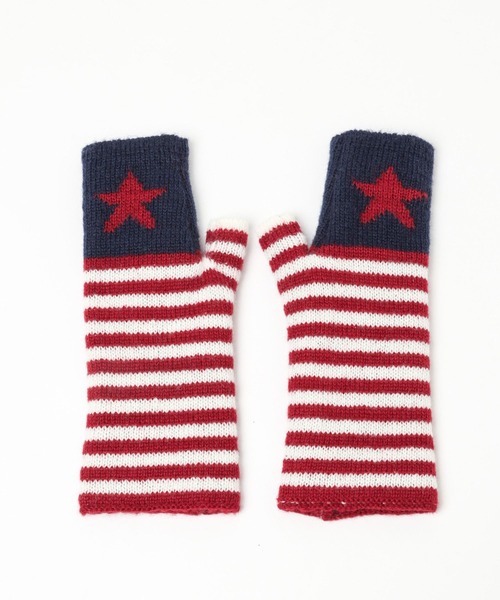 PBLIM(ページボーイリム)の「PBLIM/マンマルココラボアームウォーマー(手袋・レディース・ネイビー/クリアブルー・FREE)」の11枚目の写真