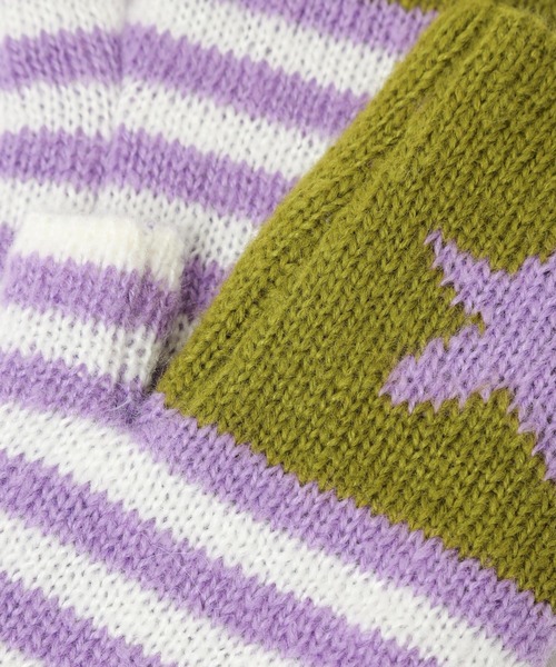 PBLIM(ページボーイリム)の「PBLIM/マンマルココラボアームウォーマー(手袋・レディース・ネイビー/クリアブルー・FREE)」の21枚目の写真