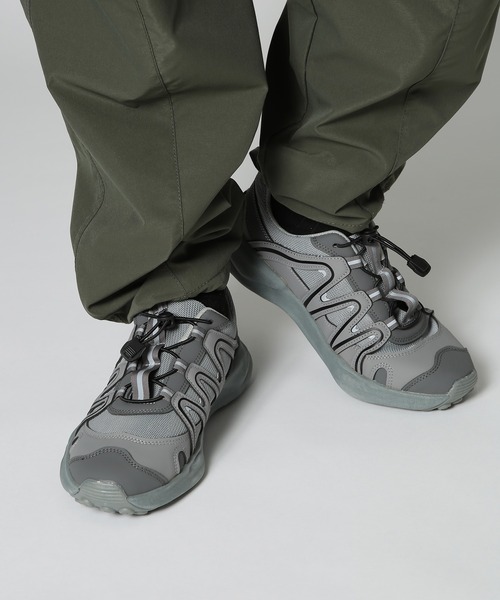 SETUP7（セットアップセブン）の「【SETUP7】アーバンTECHクッションスニーカー ※ Ver.XT-6　 KNF037（スニーカー・メンズ・ブラック/グレー/ホワイト・40/44/42）」の8枚目の写真