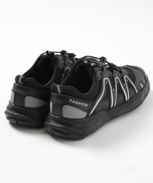 SETUP7（セットアップセブン）の「【SETUP7】アーバンTECHクッションスニーカー ※ Ver.XT-6　 KNF037（スニーカー・メンズ・ブラック/グレー/ホワイト・40/44/42）」の20枚目の写真