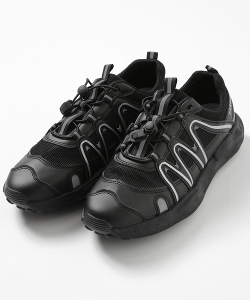 SETUP7（セットアップセブン）の「【SETUP7】アーバンTECHクッションスニーカー ※ Ver.XT-6　 KNF037（スニーカー・メンズ・ブラック/グレー/ホワイト・40/44/42）」の18枚目の写真