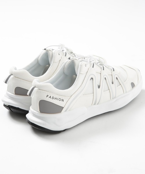 SETUP7（セットアップセブン）の「【SETUP7】アーバンTECHクッションスニーカー ※ Ver.XT-6　 KNF037（スニーカー・メンズ・ブラック/グレー/ホワイト・40/44/42）」の13枚目の写真