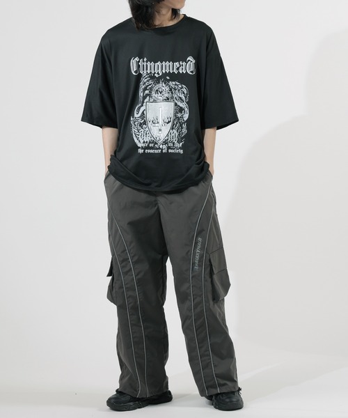 Theater code(シアターコード)の「▲piping cargo pant / パイピング カーゴパンツ(カーゴパンツ・メンズ・ダークグレー・2/3)」の11枚目の写真