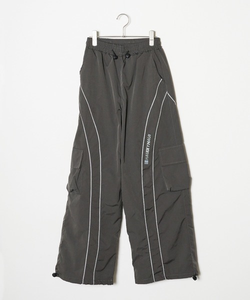 Theater code(シアターコード)の「▲piping cargo pant / パイピング カーゴパンツ(カーゴパンツ・メンズ・ダークグレー・2/3)」の3枚目の写真